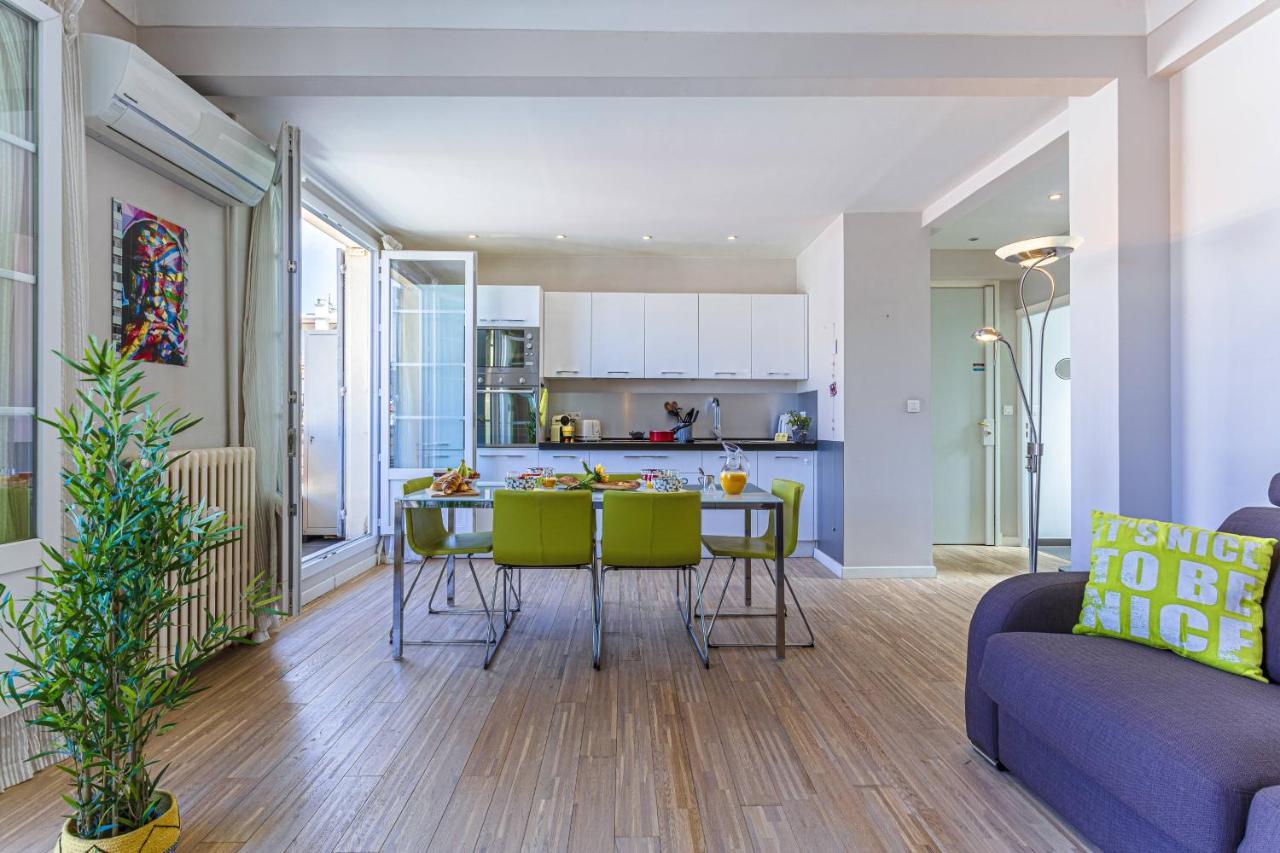 Berlioz 1 - City Center 2 Rooms - Last Floor Nice Bagian luar foto