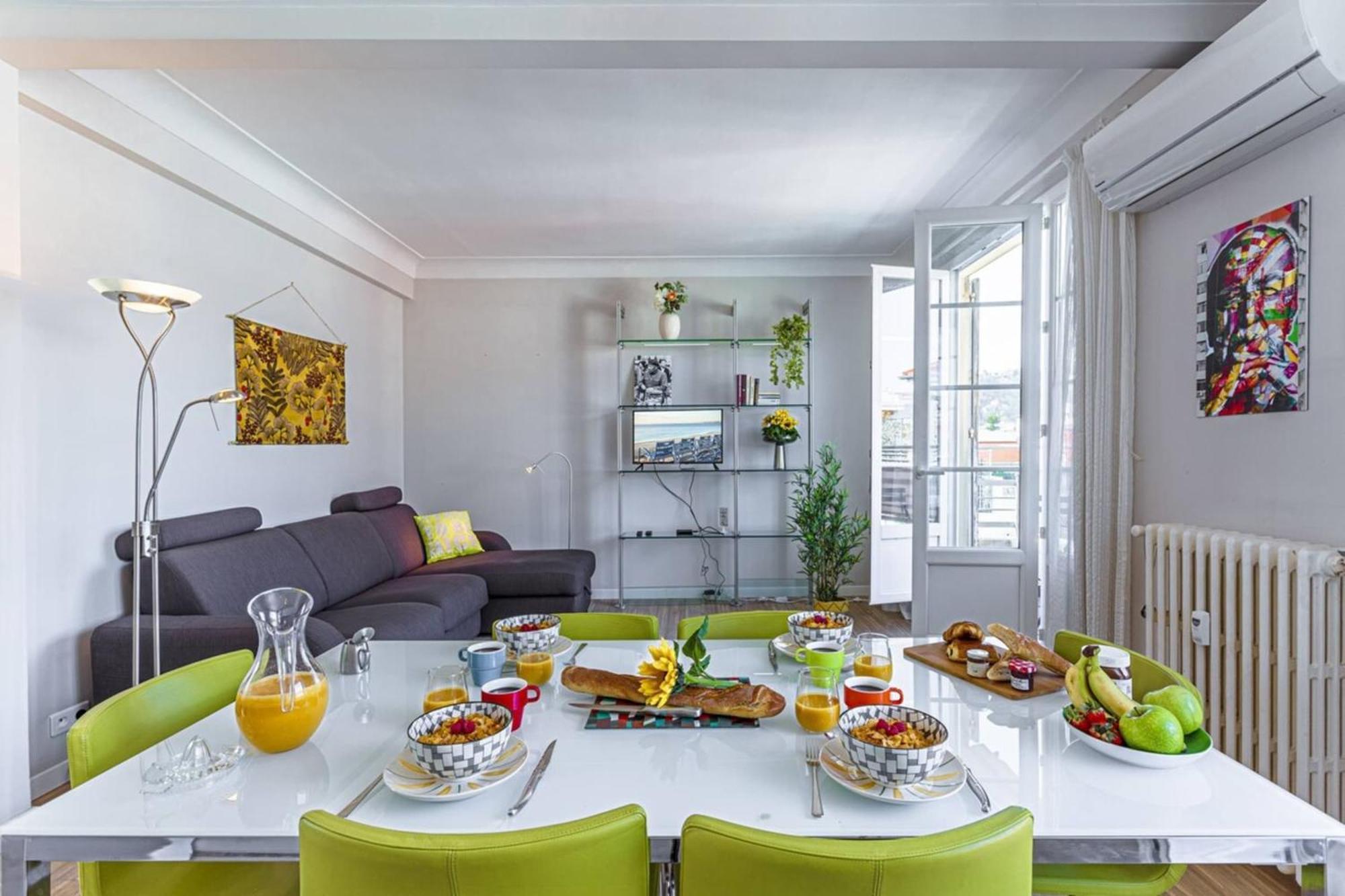Berlioz 1 - City Center 2 Rooms - Last Floor Nice Bagian luar foto